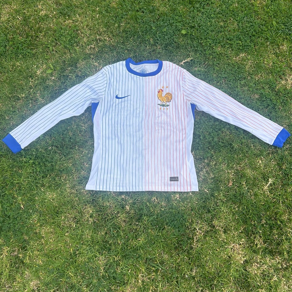 24/25 Long Sleeve France Away Player Version Jersey (Medium)